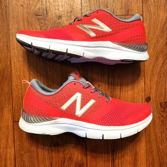 New Balance 711 Cush Running Shoes Pink Gray Size 7 - Picture 3 of 9